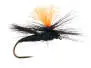 High Viz Parachute Caddis Black BL 10