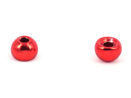 Bolas tungsteno - METALLIC RED - 10 pcas. - 3,5 mm