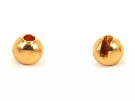 Bolas tungsteno con ranura - DORADO - 10 pcas. - 3,0 mm