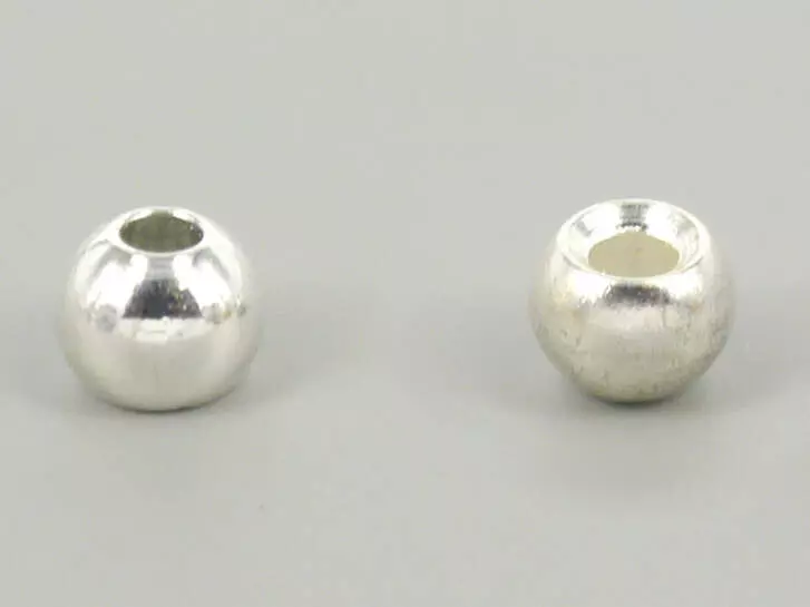 Bolas latón - PLATEADO - 25 pcas.