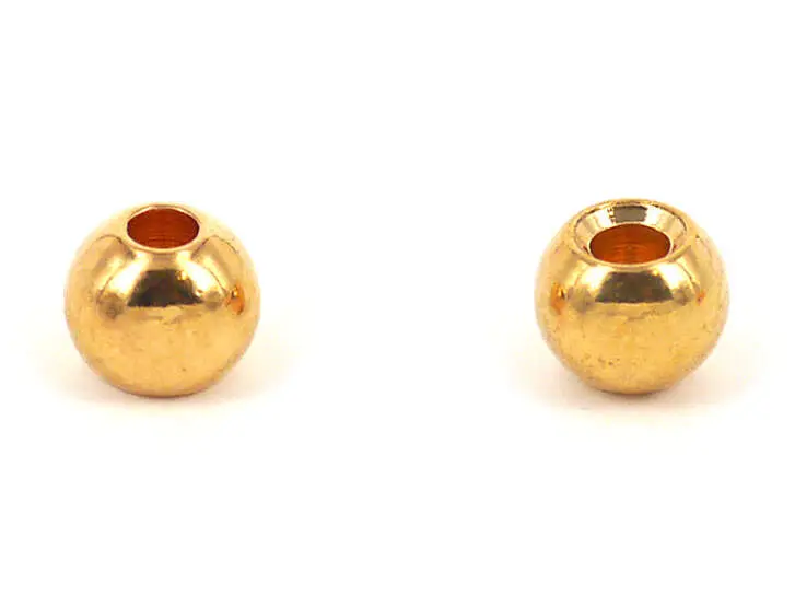 Bolas latón - DORADO - 25 pcas. - 2,7 mm