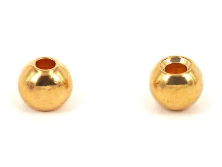Bolas latón - DORADO - 25 pcas. - 2,7 mm