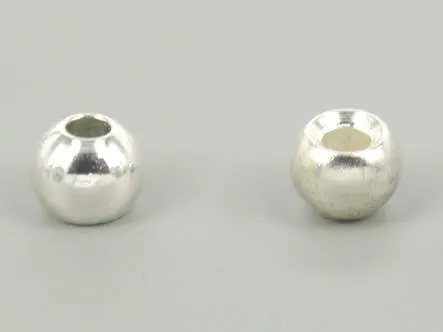 Bolas latón - PLATEADO - 25 pcas. - 3,2 mm