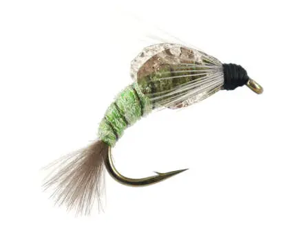 TG Caddis Pupa Color Factor - Verde Fluo 10