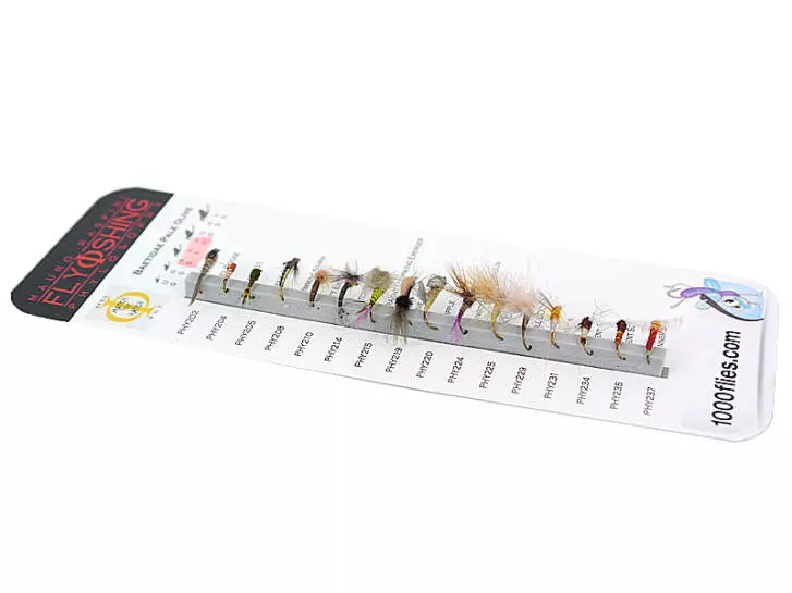 Set Baetidae (Olive - Pale Olive) - M - 16 moscas