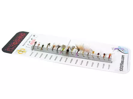 Set Baetidae (Olive - Pale Olive) - M - 16 moscas