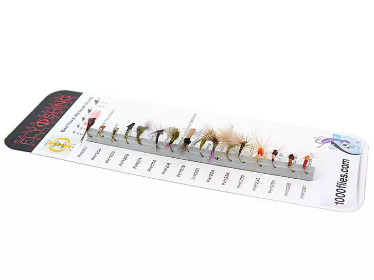 Set Baetidae (Olive - Medium Olive) - M - 16 moscas