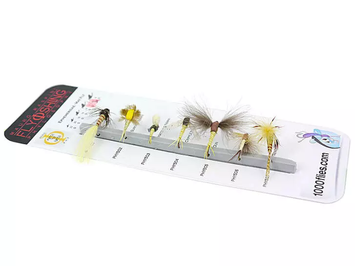 Set Ephemeridae (May Fly) - XXL - 7 moscas