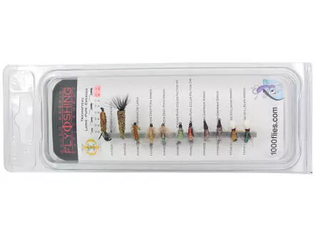 Set Trichoptera (Larve - Pupe - Emerger) - L - 11 moscas