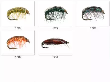 Set Crustacea (Gammarus & Asellus) - XS - 10 moscas