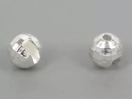 Bolas tungsteno facetas - PLATEADO - 10 pcas.
