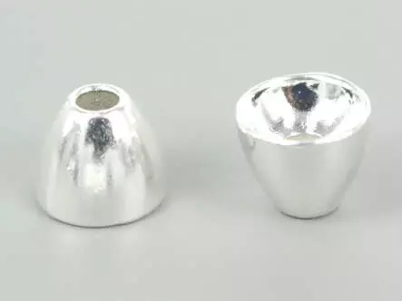 Cascos tungsteno - PLATEADO - 10 pcas.