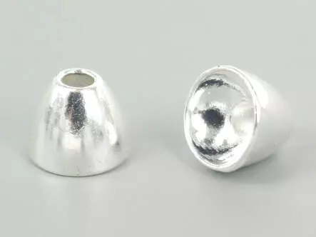 Cascos tungsteno - PLATEADO - 10 pcas.