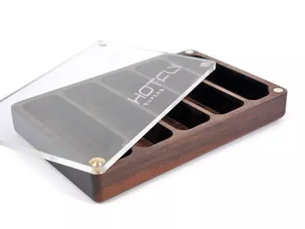 Caja de moscas hotfly NUTLUX STREAMER GLASS