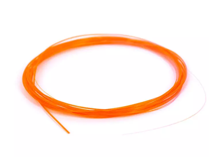 Líder cónico sin nodos FLUO ORANGE - 455 cm
