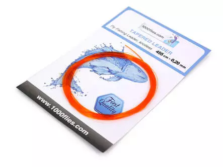 Líder cónico sin nodos FLUO ORANGE - 455 cm