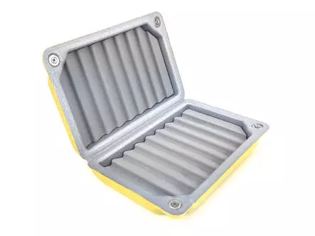 Caja de moscas FOAMBOX small - gold