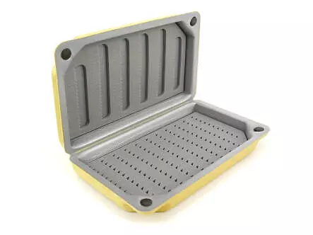 Caja de moscas FOAMBOX ELITE large - gold