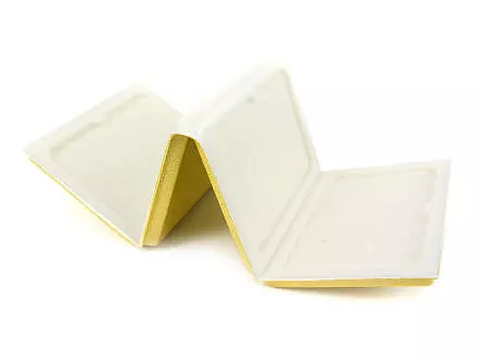 Caja de moscas FOAMWALLET - gold