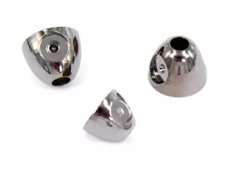 XL CONEHEADS hotfly - 10 pc. - black nickel