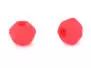 FLUO GLASS PENTAGON hotfly - 7 mm - pink