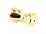 TUNGSTEN DUMBBELL EYES hotfly - 10 pc. - S (4 x 6 mm) - gold