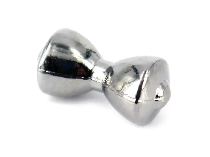 TUNGSTEN DUMBBELL EYES hotfly - 10 pc. - M (4,8 x 7,2 mm) - black nickel