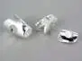 FISH HEADS hotfly - 10 pc. - L (9 x 15 mm) - silver