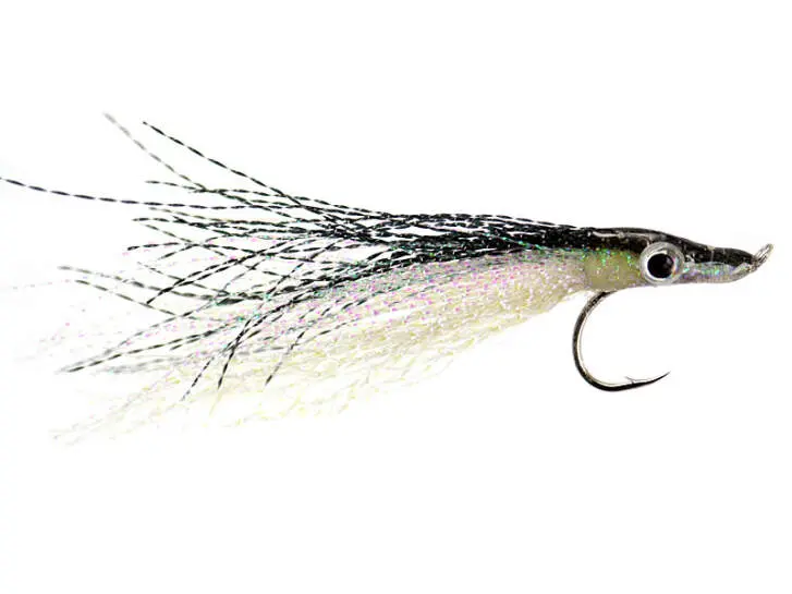 Ales Tuna Fright Bicolor Black White UV Pearl 1/0