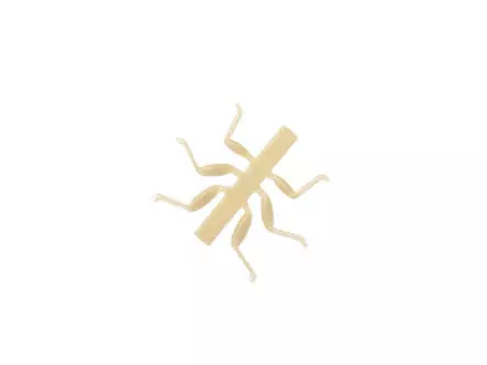 J:son Realistic Mayfly nymph legs - N3 - 12 pc. - light...