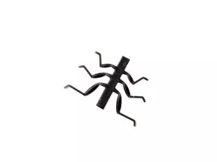 J:son Realistic Stonefly nymph legs - S4 - 12 pc. - black
