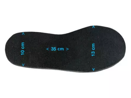 Suelas de FIELTRO NEGRO sintético para botas de...