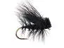 Black Superb Elk Hair Caddis 12