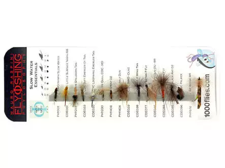 Set SLOW WATER ESSENTIALS by Raspini - 16 moscas