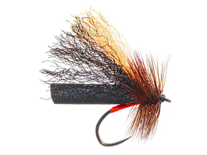 Black Orange Evo Slickwater Caddis BL