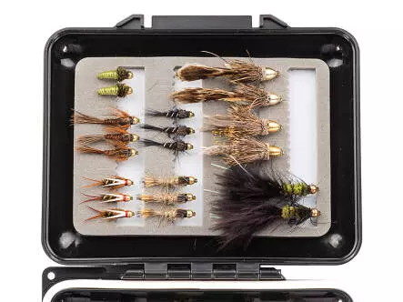 Selección moscas TRUCHA UNIVERSAL BL - 48 moscas...