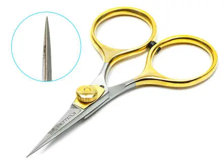 Tijera hotfly RAZOR GOLD STRAIGHT - 4.00"