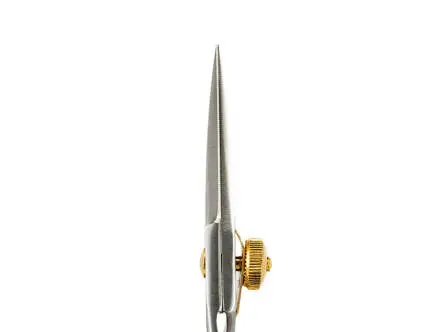 Tijera hotfly RAZOR GOLD STRAIGHT - 4.00"