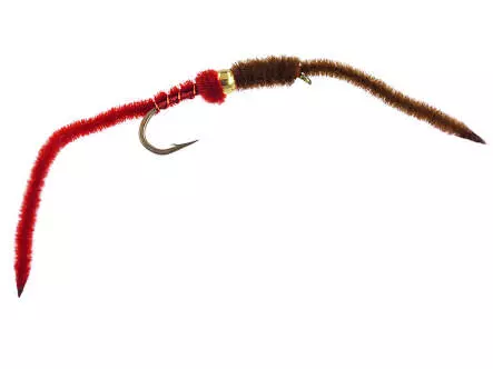 BH Two-Tone San Juan Worm - RedBrown