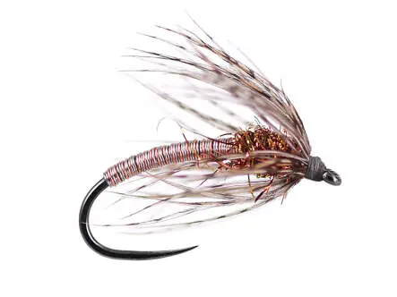 Light Metallic Soft Hackles Spider BL