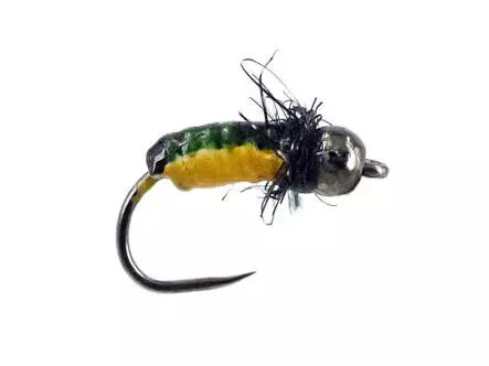FC Small Nymph Green Yellow BL TG