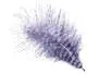 GRIZZLY MARABOU hotfly - 5 pcas. - ca. 13 cm - white black grizzly