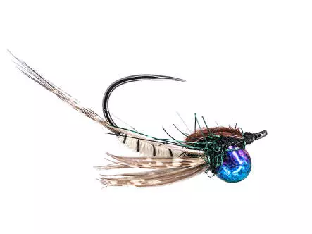 Classic Jig Off Mayfly Nymph TG BL White