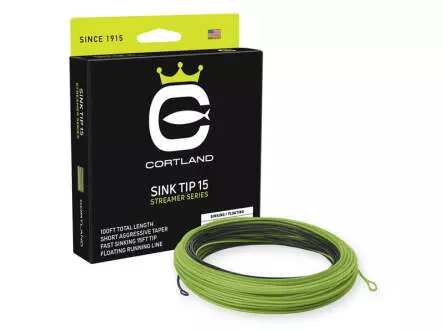 Línea mosca cortland STREAMER SINK TIP 15 F/S...