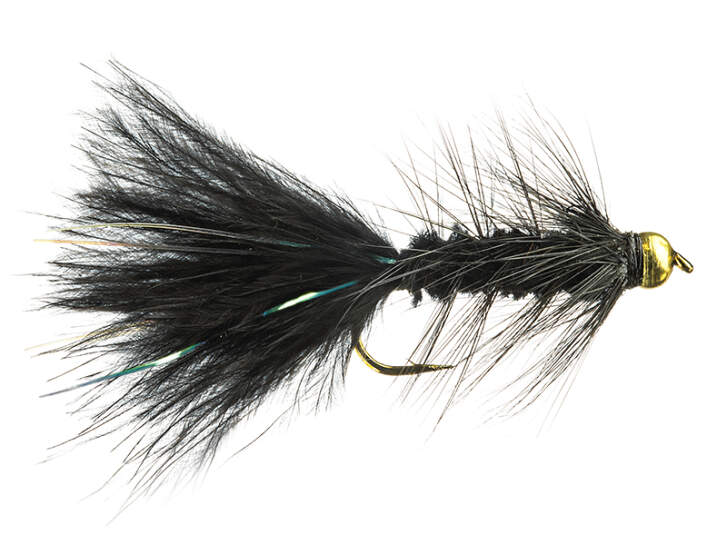 Pure Wooly Bugger Black 6