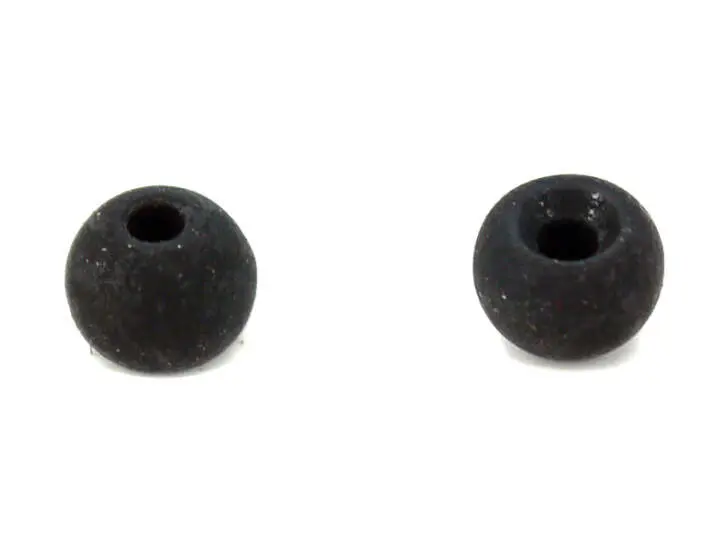 Bolas tungsteno - MATT BLACK - 10 pcas. - 2,5 mm