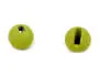 Bolas tungsteno con ranura - MATT OLIVE - 10 pcas. - 4,0 mm