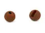 Bolas tungsteno con ranura - MATT BROWN - 100 pcas. - 4,0 mm