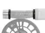 Scratch protection for fly reel foot ICS V2