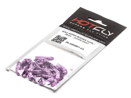 CUERPOS GUSANOS DE MIEL hotfly - 25 pc.
